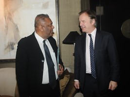 Hon Mangala Samaraweera and UK State Minister for Foreign -30jan2015