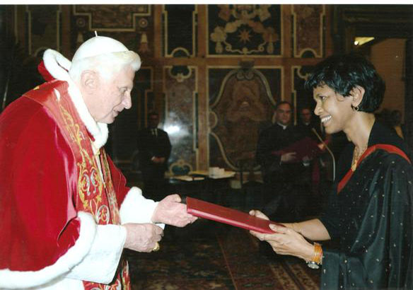 Credential -Holy See - Tamara Kunanayakam-2