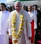 pope arrival sl